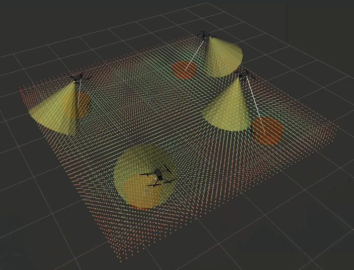 Angle-Aware Full 3D Coverage Control with ADMM-based Dynamic Assignment of Charging Stations