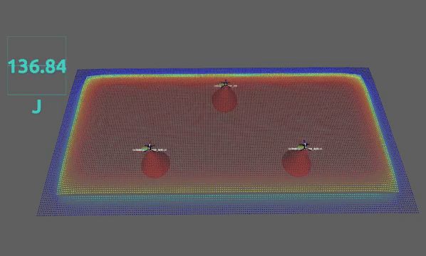Angle-Aware Coverage Control for Large-Scale Map Reconstruction